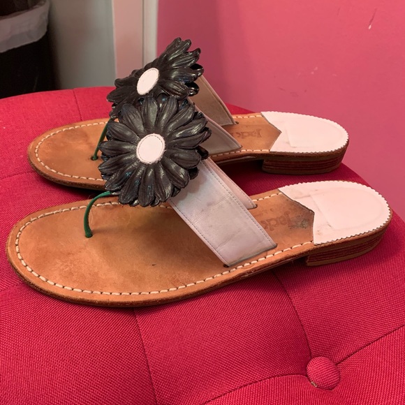 Jack Rogers Daisy Sandals Size 8 - Picture 2 of 6